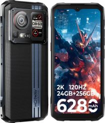 Smartfon Hotwav Cyber 15 12/256GB Czarno-niebieski (Cyber 15 Black). Czarne smartfony Hotwav. Za 1,050.11 zł.