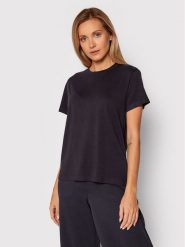 Marc O'Polo T-Shirt B01 2100 51117 Granatowy Regular Fit. Niebieskie t-shirty damskie Marc O'Polo, m, bez wzorów, z bawełny, bez kołnierzyka, bez ramiączek. Za 129.99 zł.
