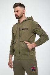 Bluza męska z kapturem AERONAUTICA MILITARE. Bluzy męskie Aeronautica Militare, m, bez wzorów, z kapturem. Za 969.00 zł.