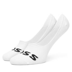 Stopki BOSS. Białe skarpety męskie Boss, bez wzorów. Za 69.99 zł.