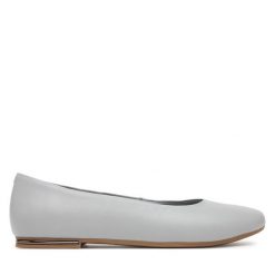 Baleriny Lasocki. Szare balerinki damskie Lasocki, bez wzorów, bez obcasa, bez zapięcia. Za 149.99 zł.