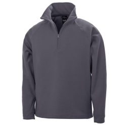 Męski Miękki Polar Micron Bluza Polarowa. Niebieskie bluzy sportowe męskie RESULT, na zimę, m, bez wzorów, z polaru, bez kaptura. Za 93.99 zł.