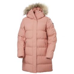 Parka damska z kapturem Helly Hansen Blossom. Czerwone parki damskie Helly Hansen, na zimę, xs, bez wzorów, z futra, z kapturem. Za 1,101.80 zł.
