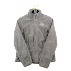 Second life - Kurtka polarowa damska Osito z kołnierzem stójką - Stan dobry. Szare kurtki sportowe damskie The North Face, na zimę, s, bez wzorów, z materiału, bez ramiączek, bez kaptura, outdoorowe. Za 164.76 zł.