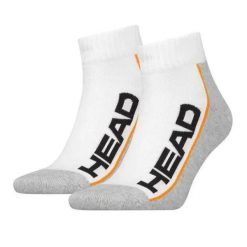 Skarpetki Unisex Dla Dorosłych 2pak. Białe skarpety męskie Head, bez wzorów. Za 38.99 zł.