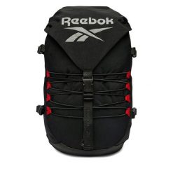 Plecak Reebok. Czarne plecaki męskie Reebok, bez wzorów, sportowe. Za 159.99 zł.