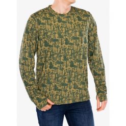 Bluza bez kaptura męska Kavu Sol Crew. Zielone bluzy męskie KAVU, m, bez wzorów, bez ramiączek, bez kaptura. Za 218.99 zł.