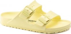 Birkenstock klapki damskie Arizona EVA 1022466 POPCORN (szerokość wąska) 39. Klapki damskie Birkenstock, bez wzorów, sportowe, bez obcasa, bez zapięcia. Za 370.64 zł.