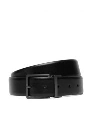Calvin Klein Pasek Square Buckle Smooth Adj LV04D7147G Czarny. Czarne paski męskie Calvin Klein, ze skóry. Za 249.99 zł.