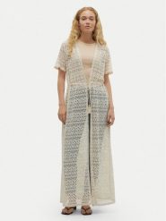 Vero Moda Kardigan Maya 10304466 Beżowy Regular Fit. Brązowe kardigany damskie Vero Moda, s, bez wzorów, z syntetyku, bez kołnierzyka. Za 179.99 zł.