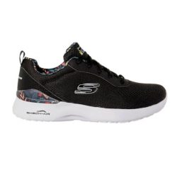 Buty sportowe Sneakersy damskie, Skech-Air Dynamight - Laid Out. Białe obuwie sportowe damskie Skechers, bez wzorów, z tkaniny, bez zapięcia, trekkingowe. Za 299.99 zł.