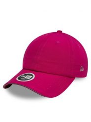 New Era Czapka z daszkiem Open Back Cap 60595497 Różowy. Czerwone czapki damskie New Era, bez wzorów, z materiału. Za 99.99 zł.