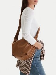 G-Star Raw Torebka C-LDA83861 Brązowy. Brązowe listonoszki damskie G-Star Raw, bez wzorów, z materiału, bez dodatków. Za 199.99 zł.