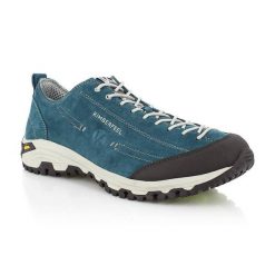 Buty trekkingowe Kimberfeel Chogori 2. Niebieskie trekkingi męskie Kimberfeel, z materiału, bez zapięcia. Za 409.99 zł.