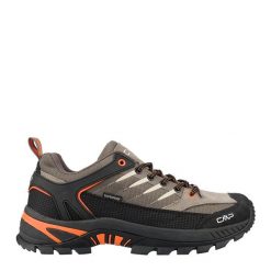 Buty trekkingowe męskie CMP RIGEL 2.0 LOW skóra wodoodporne. Brązowe trekkingi męskie CMP, ze skóry, bez zapięcia. Za 399.99 zł.