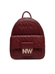 Nine West Plecak CEO-Astoria-Aura-LX10163 Bordowy. Czerwone plecaki damskie Nine West, bez wzorów, z materiału. Za 369.99 zł.