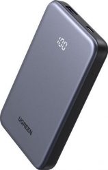 Ugreen 10000 mAh PB507 20W PD USB + USB-C szary. Szare powerbanki . Za 67.90 zł.