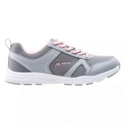 Buty sportowe damskie Martes Celari Wo's - szare, Rozmiar buta 36. Szare obuwie sportowe damskie MARTES, bez wzorów, z gumy, bez zapięcia, do biegania. Za 89.99 zł.
