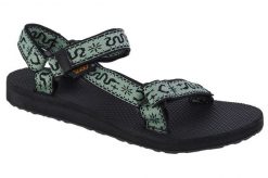 Sandały damskie, Teva W Original Universal Sandals. Czarne sandały damskie Teva, bez wzorów, z materiału, bez obcasa, bez zapięcia. Za 229.00 zł.