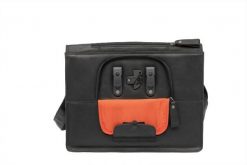 Torba Rowerowa Fellini 18 Litrów 40 X 15 X 32 Cm - Wykonana Z Luksusowej Skóry. Brązowe torby na laptopa damskie NEW LOOXS, bez wzorów, z materiału, na ramię. Za 1,104.00 zł.