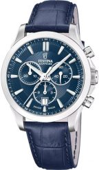 Zegarek Festina Zegarek męski Festina F20094-3 niebieski. Niebieskie zegarki męskie Festina, bez wzorów. Za 1,499.00 zł.