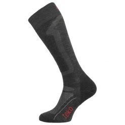 Skarpety narciarskie i snowboardowe z wełny Merino Teko ecoSKI. Czarne skarpetki damskie TEKO, bez wzorów, z wełny. Za 74.99 zł.