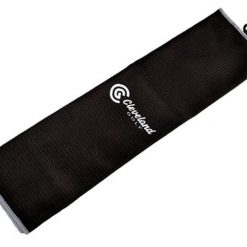 Torba na akcesoria Cleveland Golf Trifold Towel. Czarne swetry męskie CLEVELAND GOLF, bez wzorów, sportowe, bez kołnierzyka, bez ramiączek. Za 129.50 zł.