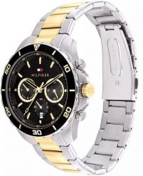 Zegarek Tommy Hilfiger Zegarek Męski Tommy Hilfiger 1692184 Czarny. Czarne zegarki męskie Tommy Hilfiger, bez wzorów. Za 499.99 zł.