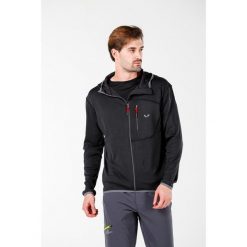 Męska Bluza z Kapturem z 100% Wełny Merino - Maestro/Woolona. Czarne bluzy męskie WOOLONA, l, bez wzorów, z wełny, bez ramiączek, z kapturem. W wyprzedaży za 540.00 zł.