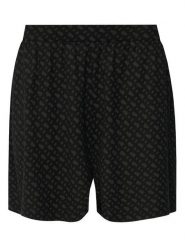 BOSS Szorty piżamowe 50561055 Czarny Regular Fit. Czarne piżamy damskie Boss, bez wzorów, z lyocellu, bez ramiączek. Za 259.99 zł.