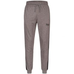 Jogging Lonsdale Chivelstone. Czarne spodnie sportowe męskie Lonsdale, m, bez wzorów, z dresówki, do biegania. Za 246.50 zł.