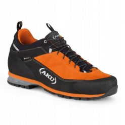 Buty trekkingowe męskie Aku M'S LINK GTX, orange/ black, 45. Czarne trekkingi męskie Aku, bez zapięcia. Za 687.87 zł.