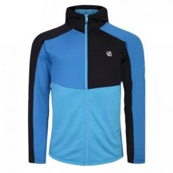 Kurtka męska softshell Dare 2B Assimilate Core Strech. Niebieskie kurtki sportowe męskie Dare 2B, m, bez wzorów, z softshellu, bez kaptura, trekkingowe. Za 273.35 zł.