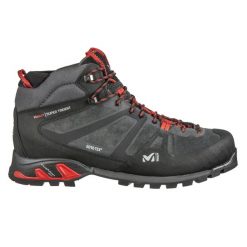 Buty trekkingowe męskie MILLET M Super Trident Gore-Tex Szary. Szare buty zimowe męskie Millet, bez wzorów, z gore-texu, bez obcasa, bez zapięcia. Za 779.00 zł.
