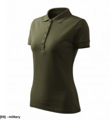 Pique Polo Free - ADLER - Pique Polo Free - Koszulka polo damska, 200 g/m2, 65 % bawełna, 35 % poliester - military L. Bluzki damskie MALFINI, l, bez wzorów, z bawełny, bez kołnierzyka, bez ramiączek. Za 53.42 zł.