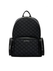 KARL LAGERFELD Plecak B3M30246 Czarny. Czarne plecaki męskie KARL LAGERFELD, bez wzorów, z materiału. Za 1,299.00 zł.
