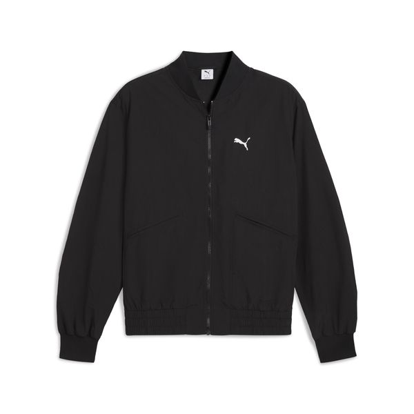 Męska kurtka bomber PUMA Class PUMA Black. Czarne kurtki sportowe męskie Puma, l, bez wzorów, z gumy, bez kaptura. Za 251.30 zł.