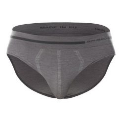 Brubeck BE10050 Slipy męskie COMFORT WOOL ciemnoszary XL. Szare slipki męskie Brubeck, m, bez wzorów. Za 98.14 zł.