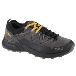 Buty trekkingowe męskie, CMP Kaleepso Low Hiking. Czarne trekkingi męskie CMP, z materiału, przed kostkę, bez zapięcia. Za 269.99 zł.