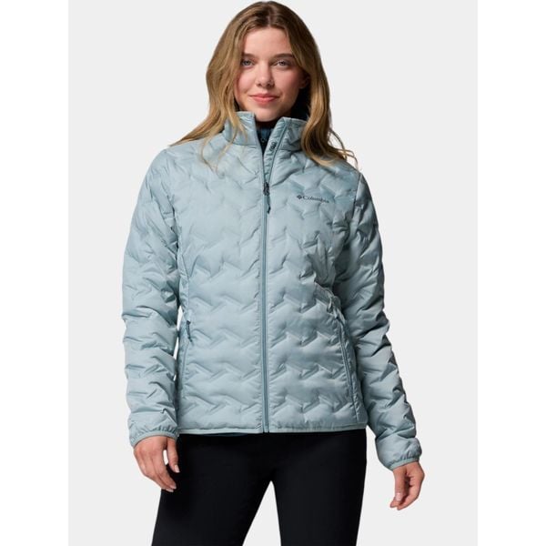 Kurtka Damska Columbia Delta Ridge II. Niebieskie kurtki sportowe damskie Columbia, na jesień, bez wzorów, z puchu, bez ramiączek, bez kaptura, trekkingowe, omni-heat (columbia). Za 749.00 zł.