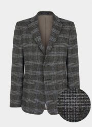 PAKO LORENTE – Marynarka męska P21WP-3X-067-L. Szare garnitury męskie Pako Lorente, l, bez wzorów, z poliamidu, casualowe. Za 349.99 zł.