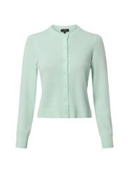 IPURI kardigan z kaszmiru Kobiety Kaszmir zielony, M. Zielone kardigany damskie IPURI, m, bez wzorów, z kaszmiru, bez kołnierzyka. Za 599.95 zł.