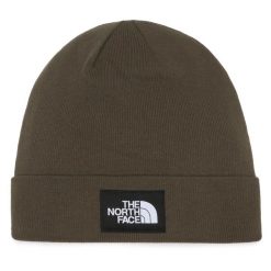Czapka The North Face. Brązowe czapki męskie The North Face, na zimę, bez wzorów. Za 119.99 zł.