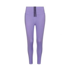 Damskie legginsy Just Cool. Fioletowe legginsy damskie JUST COOL, bez wzorów, z poliesteru. Za 187.50 zł.