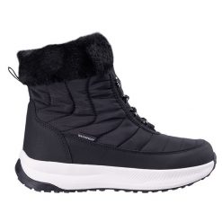 Buty zimowe damskie Iguana Irine W - czarne, Rozmiar buta 40. Czarne obuwie sportowe damskie IGUANA, na zimę, bez wzorów, z futra, bez zapięcia, trekkingowe. Za 219.99 zł.