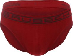 Brubeck BE00290A Slipy męskie COMFORT COTTON ciemnoczerwony L. Czerwone slipki męskie Brubeck, l, bez wzorów. Za 57.98 zł.