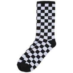 Skarpetki Vans Checkboard Crew czarno-białe VA3H3OUHU. Białe skarpetki damskie Vans, bez wzorów. Za 84.60 zł.