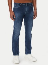BOSS Jeansy Delaware 50557490 Granatowy Slim Fit. Niebieskie jeansy męskie Boss, z bawełny. Za 749.99 zł.