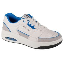 Buty sportowe Sneakersy męskie, Skechers Uno Court - Low-Post. Białe buty sportowe męskie Skechers, bez wzorów, z materiału, bez zapięcia, trekkingowe. Za 405.00 zł.
