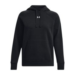 Bluza damska Under Armour Rival Fleece. Białe bluzy damskie Under Armour, s, bez wzorów, z materiału, bez ramiączek, z kapturem. Za 348.00 zł.